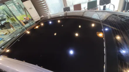 경주랩핑스타)렉서스 루프스킨 제거없이 재시공 / 경주시 성동동