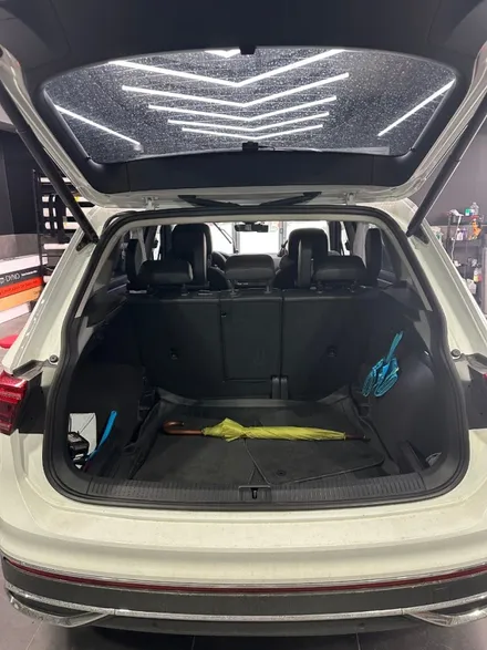 폭스바겐 티구안 식빵등 트렁크led 외기필터 설치 / 성남시 분당구 석운동