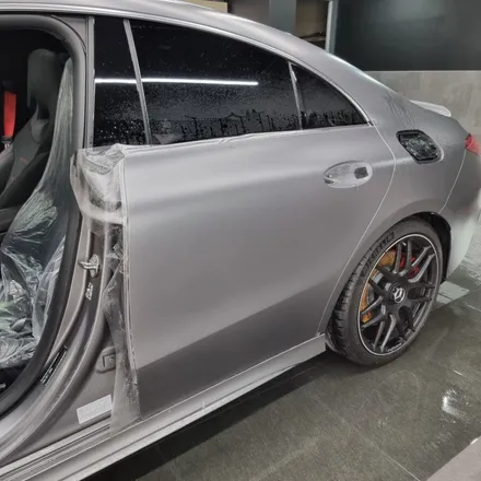 벤츠CLA 45AMG 전체무광PPF 작업 / 성남, 판교, 용인