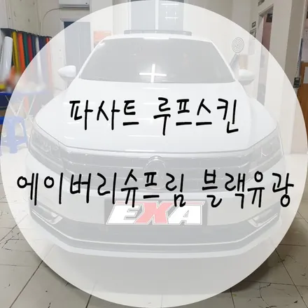 >대구랩핑< 파사트 루프스킨 에이버리슈프림 블랙유광 / 대구 달성군 화원읍