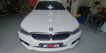 [EXA][대구랩핑전문] BMW 520d (G30) 루프스킨 + 부분랩핑 시공 대구 랩핑 EXA / 대구 달성군 화원읍