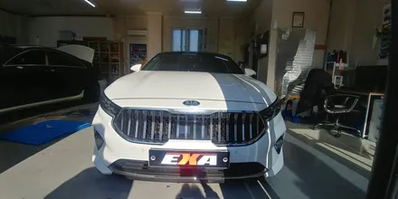 [EXA][대구랩핑전문] 기아 K7 프리미어 부분랩핑 + 크롬죽이기 + 라이트필름 시공 대구랩핑 EXA / 대구 달성군 화원읍