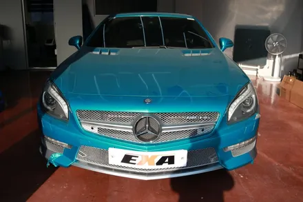 벤츠 SL63AMG 랩핑 시공 후기 대구랩핑 / 대구 달성군 화원읍
