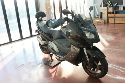 대구랩핑 BMW C600 Sport 사틴 쿨틸 메탈릭 바이크 전체랩핑 시공 후기 / 대구 달성군 화원읍