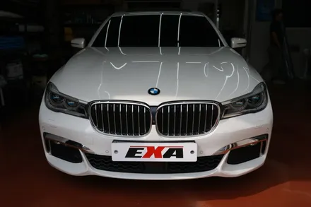 대구랩핑 BMW 7시리즈 사이드미러 카본랩핑 시공 / 대구 달성군 화원읍