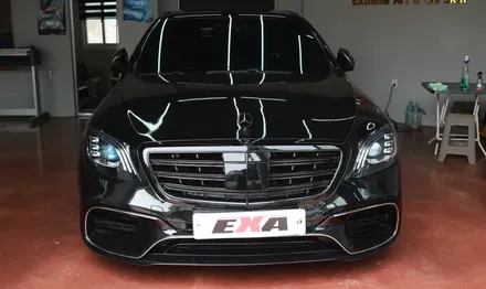 벤츠 S클래스 크롬죽이기 (S63 AMG 범퍼) / 대구 달성군 화원읍