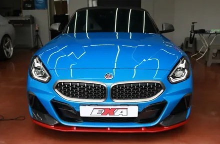 달서구 랩핑 BMW Z4 에이버리슈프림 유광 옐로우 / 대구 달성군 화원읍