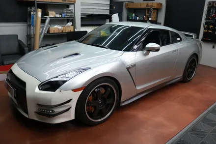 타이니봇 글로스 카키 그린 전체랩핑 / 닛산 / GT-R / 대구 달성군