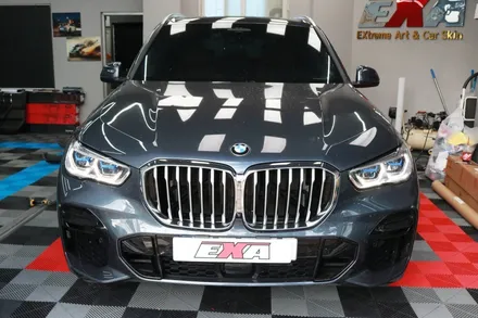 BMW X5 대구 전체 랩핑, 크롬죽이기 / 대구 달성군 화원읍