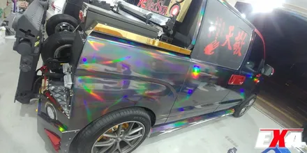 [EXA][대구랩핑]현대 스타렉스 크롬홀로그램전체랩핑 / 렉카랩핑 특장랩핑 크롬홀로그램랩핑 크롬랩핑 홀로그램랩핑 대구랩핑전문 / 대구 달성군 화원읍