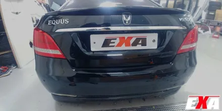 [EXA][대구랩핑전문] 현대 에쿠스VS500 전체랩핑 시공 (에이버리슈프림 유광 다이아몬드펄 화이트) / 대구 달성군 화원읍