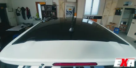[EXA][대구랩핑전문] 쉐보레 더뉴스파크 부분랩핑 + 루프스킨 + 필러랩핑 시공 ( 3M 2080 유광블랙 ) / 대구 달성군 화원읍