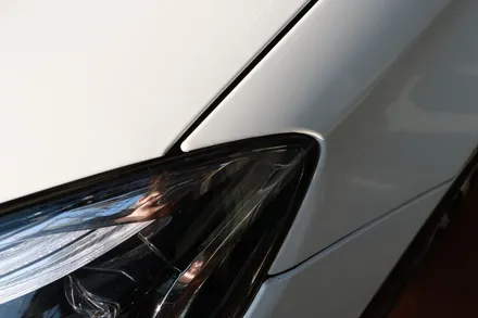 대구랩핑 S클래스 S350d 유광 화이트 전체랩핑 시공 / 대구 달성군 화원읍