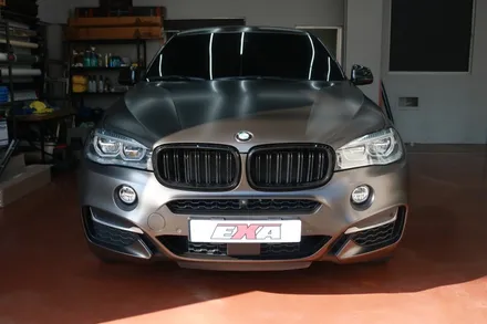 대구랩핑, BMW X6M50d 에이버리슈프림 사틴 다크바솔트 / 대구 달성군 화원읍