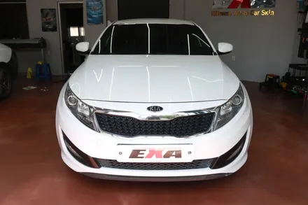 대구루프스킨전문 기아 K5 3M2080 유광블랙 루프스킨 부분랩핑 시공 / 대구 달성군 화원읍