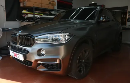 대구랩핑, BMW X6M50d 에이버리슈프림 사틴 다크바솔트 / 대구 달성군 화원읍