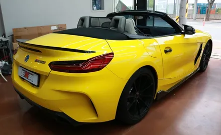 달서구 랩핑 BMW Z4 에이버리슈프림 유광 옐로우 / 대구 달성군 화원읍