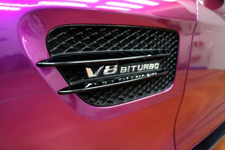 벤츠 AMG GT 비닐프로그 슈퍼글로시 그레이프퍼플 / 대구 달성군 화원읍