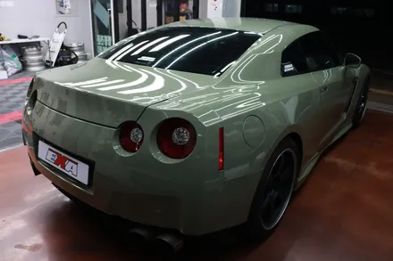타이니봇 글로스 카키 그린 전체랩핑 / 닛산 / GT-R / 대구 달성군
