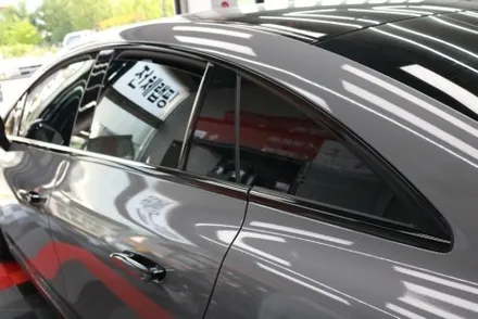 벤츠 EQE53 AMG 차량 전체 랩핑 및 크롬 딜리트 시공기 / 대구 달성군 화원읍