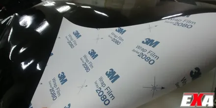 [EXA][대구랩핑전문] 르노삼성 SM7 루프스킨제거 + 루프스킨 재시공 (3M2080유광블랙) / 대구 달성군 화원읍