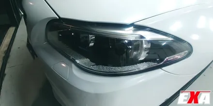 [EXA][대구랩핑전문] BMW 520d (f10) 전체랩핑 + 루프스킨 시공 ( 에이버리슈프림 유광 다이아몬드펄 화이트 ) / 대구 달성군 화원읍