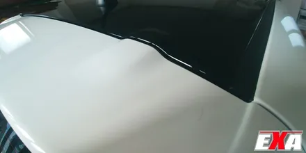 [EXA][대구랩핑전문] 쉐보레 더뉴스파크 부분랩핑 + 루프스킨 + 필러랩핑 시공 ( 3M 2080 유광블랙 ) / 대구 달성군 화원읍