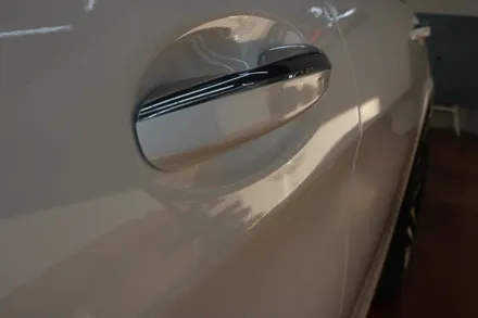 대구랩핑 S클래스 S350d 유광 화이트 전체랩핑 시공 / 대구 달성군 화원읍