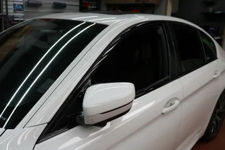 BMW 5시리즈 크롬딜리트 어떻게? 랩핑과 파츠교체로 / 대구 달성군 화원읍