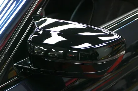 BMW 5시리즈 크롬죽이기 미러커버 휀다덕트 파츠교체 / BMW / 5시리즈 / 대구,구미