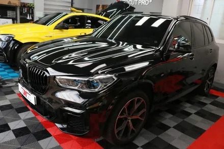 BMW X5 대구 전체 랩핑, 크롬죽이기 / 대구 달성군 화원읍