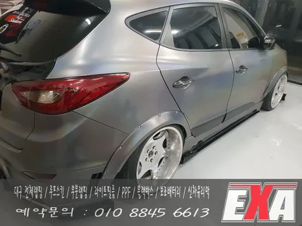 [EXA][대구랩핑] 투싼ix 전체랩핑 시공 투싼ix 바디킷랩핑 포항랩핑 전문 3M 1080 세틴싸이키델릭 / 대구 달성군 화원읍