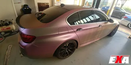 [EXA][대구랩핑] BMW M5 전체랩핑 / M5랩핑 M5루프스킨 M5부분랩핑 대구랩핑전문 대구루프스킨전문 / 대구 달성군 화원읍