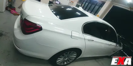 [EXA][대구랩핑전문] BMW 730d 전체랩핑 시공 ( 에이버리슈프림 유광 화이트 ) / 대구 달성군 화원읍