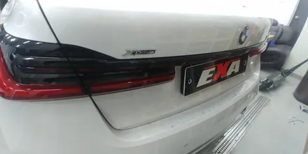 [EXA][대구랩핑전문] BMW 7시리즈 부분랩핑 + 크롬가리기 시공 / G12 부분랩핑 + 크롬가리기 / 대구 달성군 화원읍