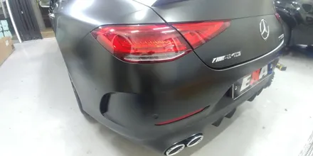 [EXA][대구랩핑전문] 벤츠 CLS 400d 전체랩핑 시공 대구 랩핑 EXA / 대구 달성군 화원읍