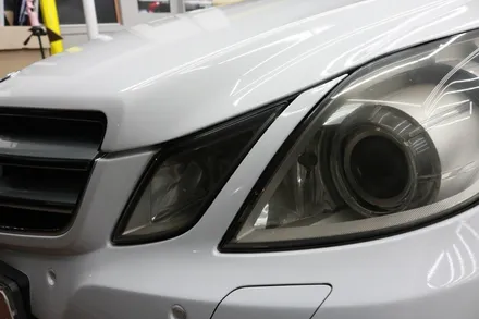 벤츠 E350 카브리올레 유광화이트 전체랩핑 시공 후기 대구랩핑 / 대구 달성군 화원읍