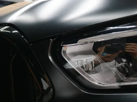 BMW X6 비닐프로그 메탈릭펄블랙사틴 시공 / 대구 달성군 화원읍