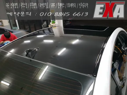 [EXA][대구랩핑] 제네시스BH 루프스킨 시공 대구루프스킨 전문 시공점 에이버리슈프림 유광블랙 / 대구 달성군 화원읍