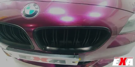 [EXA][대구랩핑전문] BMW 520d 전체랩핑 + f10 전체랩핑 시공 (에이버리슈프림 유광 펀퍼플) / 대구 달성군 화원읍
