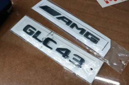 벤츠 GLC 크롬죽이기 3M2080 유광 블랙필름으로 GLC43 AMG 크롬 딜리트 시공 후기 / 대구 달성군 화원읍