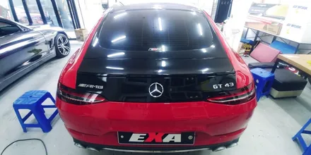 [EXA][대구랩핑] 벤츠 GT43AMG 부분랩핑 + 루프스킨 + 보닛랩핑 + 생활보호PPF 시공 / 대구 달성군 화원읍