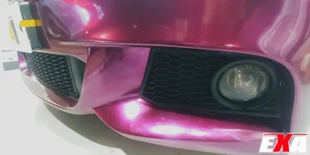[EXA][대구랩핑전문] BMW 520d 전체랩핑 + f10 전체랩핑 시공 (에이버리슈프림 유광 펀퍼플) / 대구 달성군 화원읍