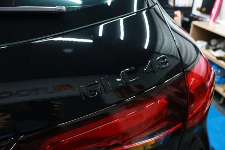 벤츠 GLC 크롬죽이기 3M2080 유광 블랙필름으로 GLC43 AMG 크롬 딜리트 시공 후기 / 대구 달성군 화원읍