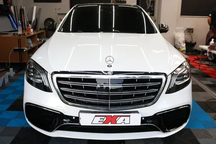 무광에서 유광으로, 벤츠 S63 AMG 랩핑 이야기 / 대구 달성군 화원읍