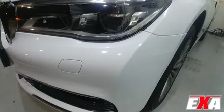 [EXA][대구랩핑전문] BMW 730d 전체랩핑 시공 (에이버리슈프림 유광 화이트) / 대구 달성군 화원읍