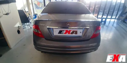 [EXA][대구랩핑전문] 벤츠 C200 랩핑제거 + 전체랩핑 시공 (에이버리슈프림 세틴 다크바솔트) / 대구 달성군 화원읍