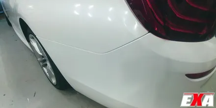 [EXA][대구랩핑전문] BMW 520d (f10) 전체랩핑 + 루프스킨 시공 ( 에이버리슈프림 유광 다이아몬드펄 화이트 ) / 대구 달성군 화원읍