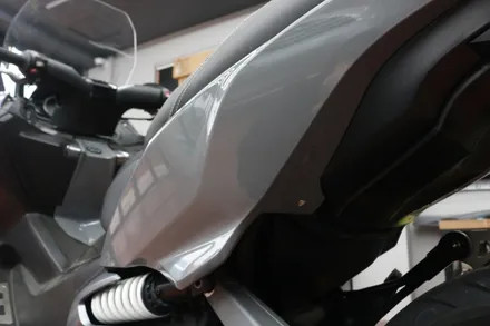 BMW C650 Sport 나르도그레이 의 느낌 락그레이 전체랩핑 시공 후기 / 대구 달성군 화원읍