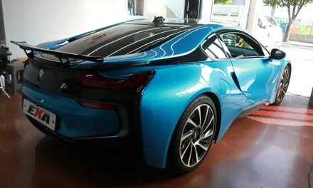 대구랩핑 BMW i8 상상을 현실로 만들어드렸어요 휠랩핑 까지! / 대구 달성군 화원읍